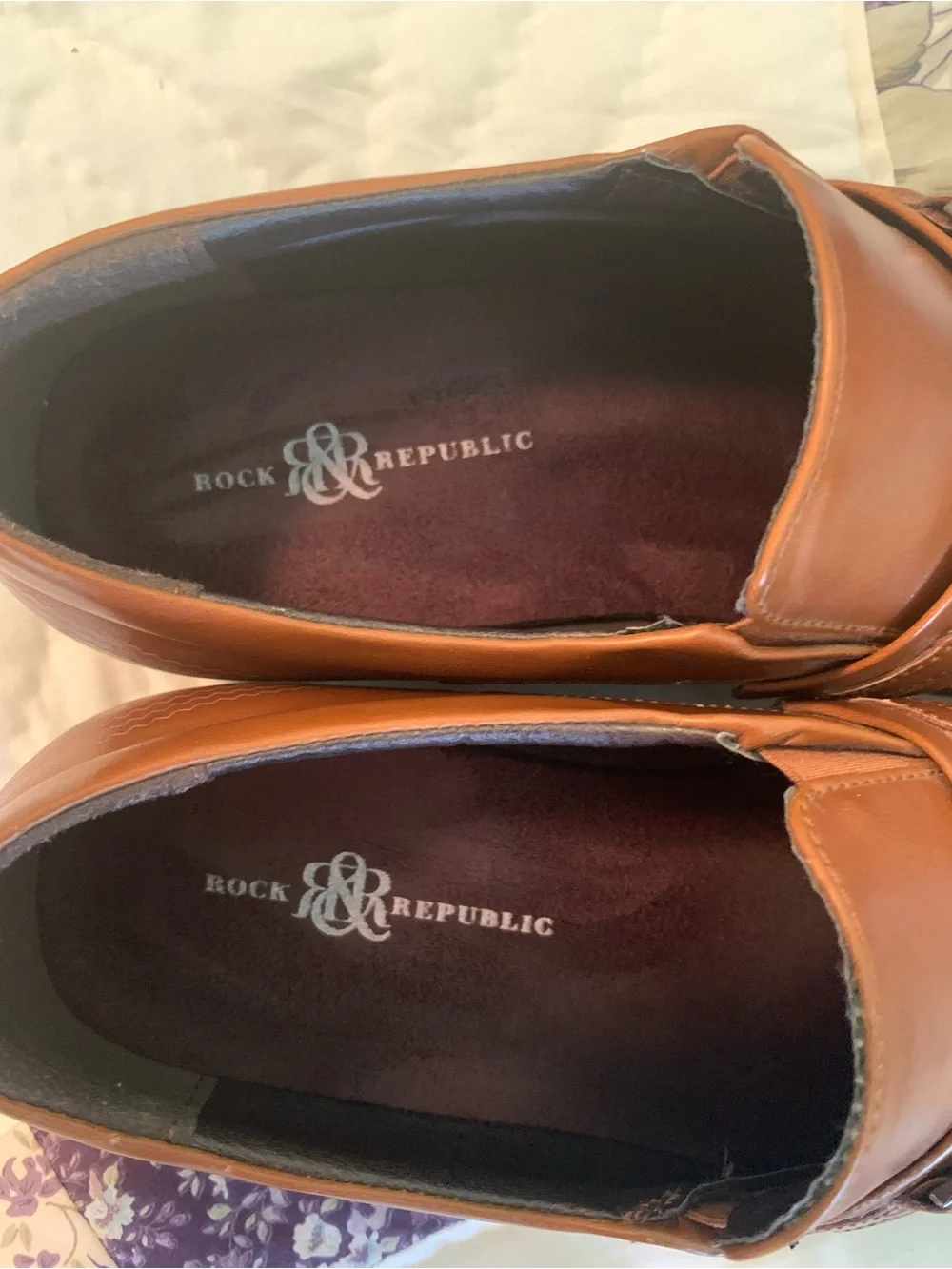 Rock & Republic polished tan